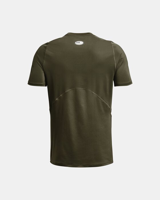 Men's HeatGear® Armour Fitted Short Sleeve image number 5